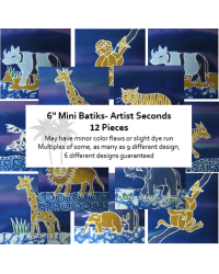 Mini Batik Packets- Artist Seconds